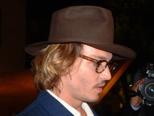 Johnny Depp in sequenza...