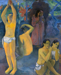 Paul Gauguin, Da dove veniamo? Chi siamo? Dove andiamo?, (part) 1897-1898 olio su tela